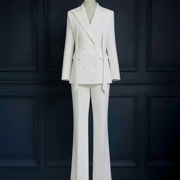 Pure White Diamond Suit