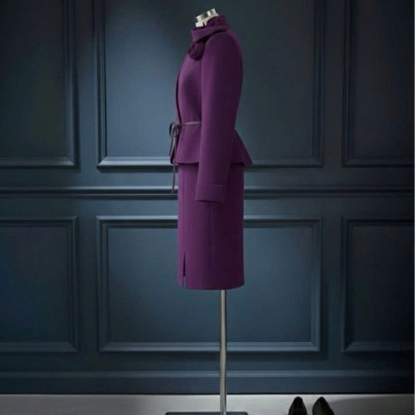 Royal Plum Dress Set