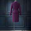 Royal Plum Dress Set